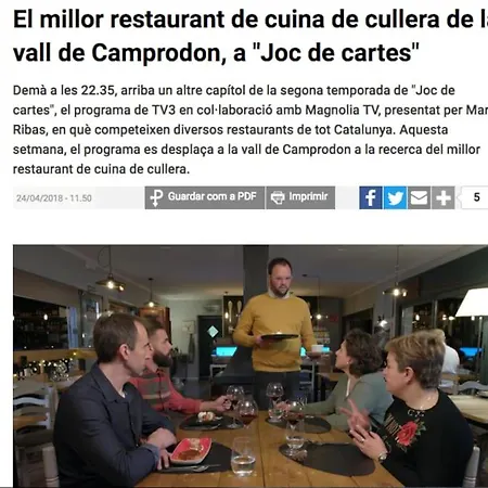 Al Cor De La Vall De Camprodon Apartment